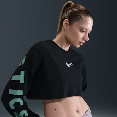 Nike Sportswear Women's Oversized Long-Sleeve Cropped